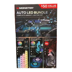 Monster 5 Piece Auto LED Lighting Kit